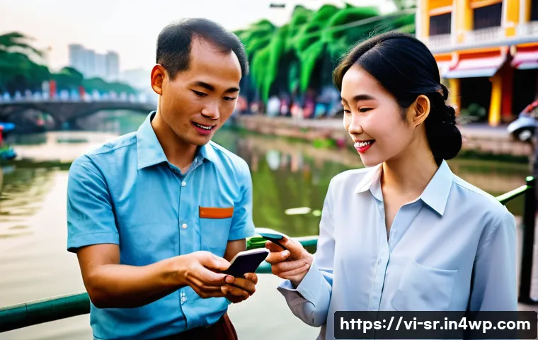 시민과학 참여 방법 가이드 - **Prompt:** A vibrant scene capturing Vietnamese citizen scientists in action on a bustling street i...